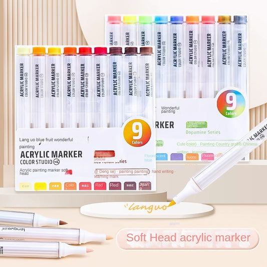 Acrylic Marker Drawing Graffit Art Supplies Color Markers Highlighters Stationery