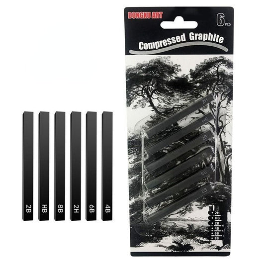 Artist Compressed Carbon Bar Square Carbon Pen