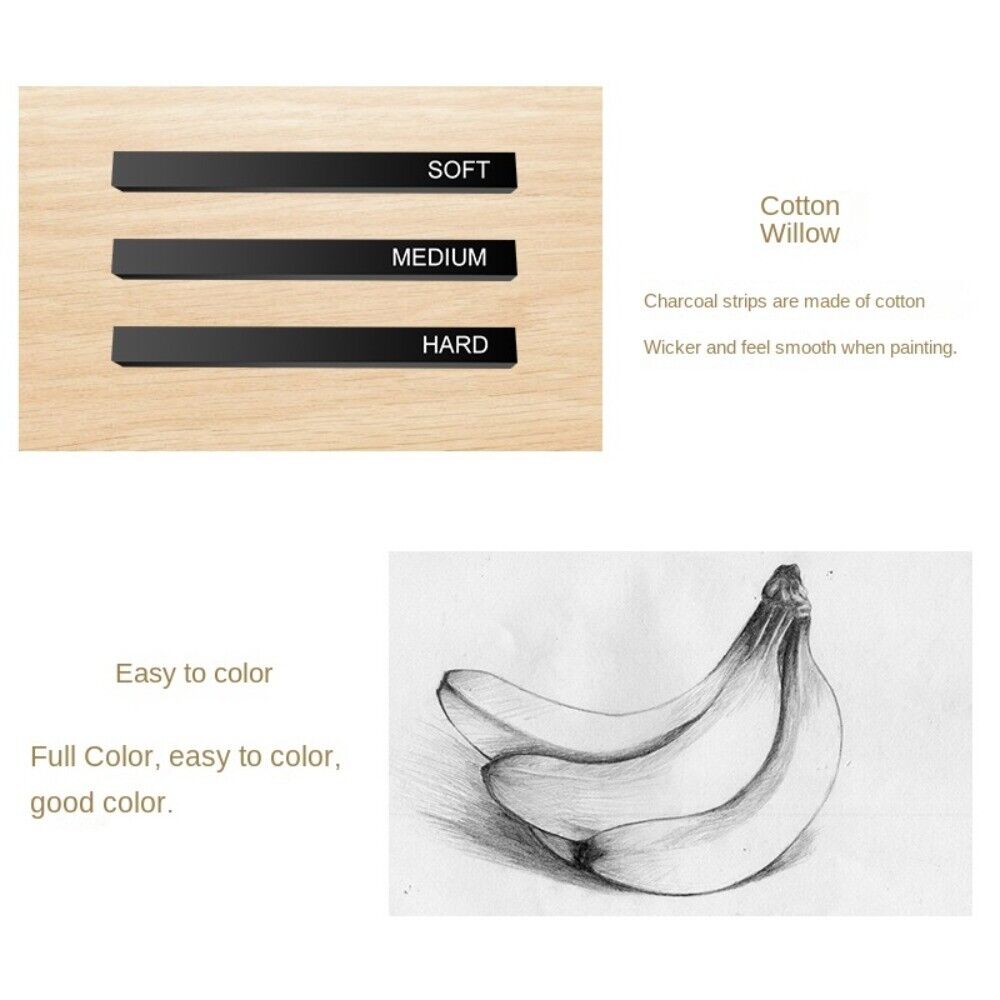 Artist Compressed Carbon Bar Square Carbon Pen