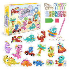 5D Unicorn Donut Diamond Painting Kit With Keychains
