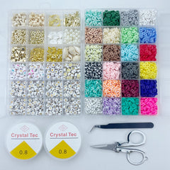 24 Colors 6000Pcs Bracelet Making Kit Jewelry Making Kit with Gift Pack