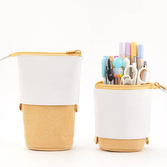 Creative Retractable Pencil Case School Stationery Storage Bag