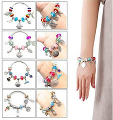 Unicorn Charm Jewelry Making Kit Children's Bracelet Set