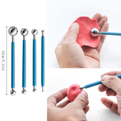 Clay Tools Kit 30 PCS Pottery Tool Practical Polymer Clay Sculpting Tools Kit