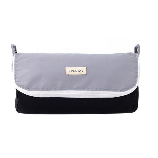 Large Capacity Zipper Closure Pencil Pouch Travel Storage Bag