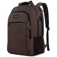 Computer Backpack  Large Capacity Multifunctional Business USB Charging Waterproof Backpack