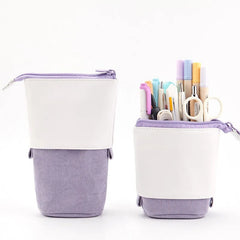 Creative Retractable Pencil Case School Stationery Storage Bag