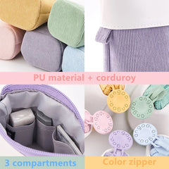 Creative Retractable Pencil Case School Stationery Storage Bag