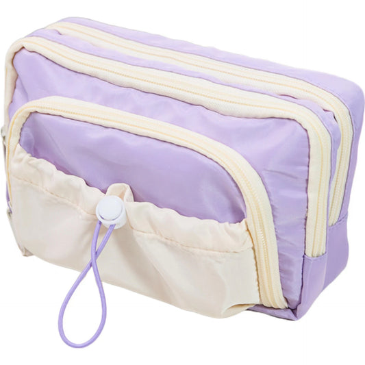 Large Pencil Pouch Cute Aesthetic Pencil Case Kawaii Pencil Case with Kawaii Pins