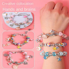 DIY Crystal Bracelet Set with Jewelry Gift Box