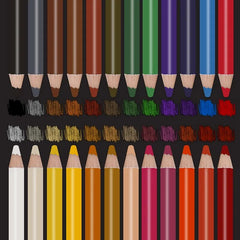 Drawing Sketching Set 24 Colors Macaron Pencils Coloring Colour Pencils