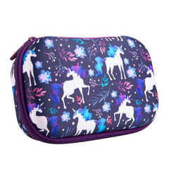 Flowers Pencil Box for Girls Large Capacity Pencil Pouch Pencil Bag