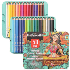 Professional Colored Pencils 50pcs Set Drawing Sketching Colored Pencils Set