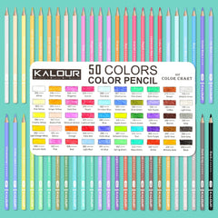 Professional Colored Pencils 50pcs Set Drawing Sketching Colored Pencils Set