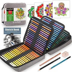 Art Painting Set 132 Pcs Color Pencil Oily Colored Pencil Mixing Art Tools Set