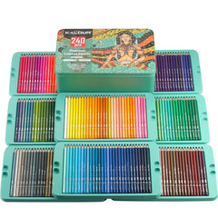 240 Color Colored Pencils Set Hand-Painted Graffiti Colored Pencils Set