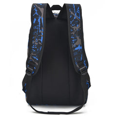 Large Capacity Male Backpacks Student Schoolbag With USB Charging Port