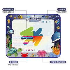 Magic Doodle Mat Magic Water Drawing Mat Coloring Doodle Mat with Magic Pens