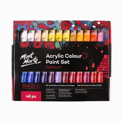 Waterproof Acrylic Paint Set 18/24/36/48 Colors 36ml