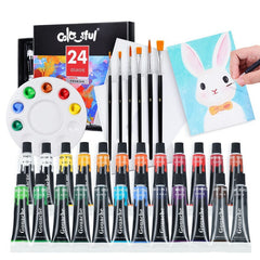 Colorful Gouache Paint Set Non-Toxic Washable