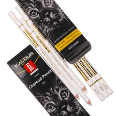 Professional Charcoal Pencils Set Soft Core Highlighter Pencil Charcoal Pencil Set in Paper Box