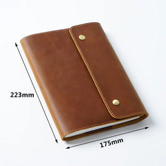 Genuine Leather Journal Handmade Planner Sketch Book Notebook