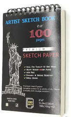 100 Pages A5 Size Professional Writing and Painting Book
