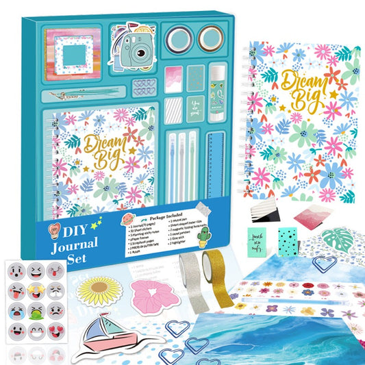 Stationery Set Diary Set Children's Notebook Pencil Sticker Set