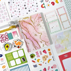 Stationery Set Diary Set Children's Notebook Pencil Sticker Set