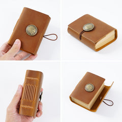 Travel Journal Notebooks Vintage Retro Leather Journal Note Pocket Book