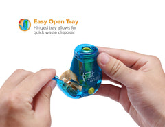 3-Pack Set Twist-N-Sharp Manual Pencil Sharpener