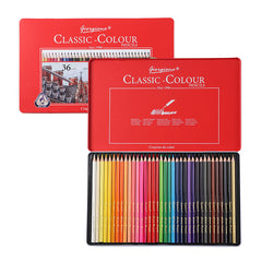 Oil Pencil Set Profressional Wooden Drawing Colored Pencils