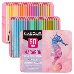 50/100Pcs Metallic Colored Pencil Fine Art Painting Colored Pencil Set
