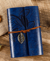 Autumn Atmosphere Vintage Leather Bullet Journal