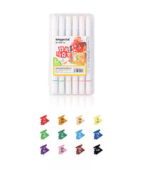 12/18/36 Colors Dual Tip Art Marker Pens