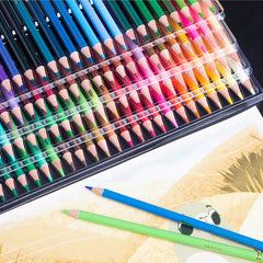 Color Pencil 120/150/180/210 Colors Professional Watercolor Pencils Sketching Wooden Colorful Pencils For Drawing Students School Art Supplies