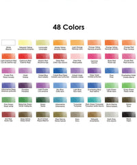 24/36/48 Colors Premium Watercolor Artist Paint Set