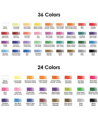 24/36/48 Colors Premium Watercolor Artist Paint Set