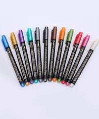 20 Pcs Medium Tip Calligraphy Metallic Pens