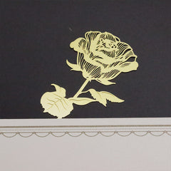 Rose Bookmark Metal Hollow Brass Bookmark Exquisite Delicate Book Marks For Men Women Adults Gifts Books Paper Office Supplies