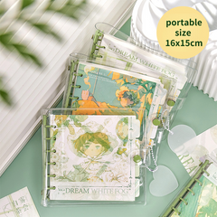 New Loose Leaf PVC Square Notebook