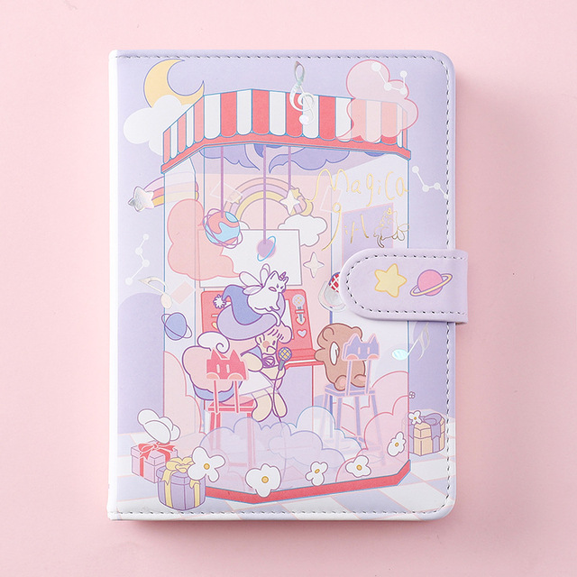 Cute Magical Girl Journal Kawaii Girl Notebook,