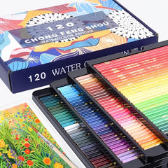 120 Colors Professional Oil Color Pencil  Soft Wood Watercolor Pencils Pencil Set