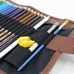 Professional Water Color Pencils 36/48/72 Colors Water Soluble Drawing Pencil Set Drawing Pencil Set Wooden Colorful Pens for School Painting Student Artist Art Supplies