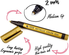 Metallic Marker Pens | Fire Paint Seal Special Pens