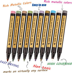 Metallic Marker Pens | Fire Paint Seal Special Pens