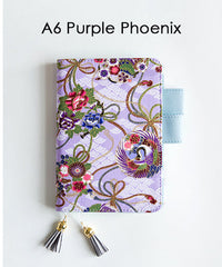 Handmade Classical Phoenix & Crane Bullet Journal