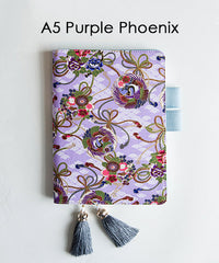 Handmade Classical Phoenix & Crane Bullet Journal
