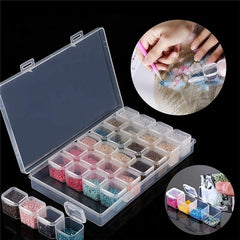 56pcs- 5D Diamond Painting Accessories & Tools Kits Diamond Painting Roller and Diamond Embroidery Box for Kids or Adults to Make Diamond Painting Art