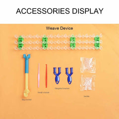 4400pcs DIY Rubber Band Woven Bracelet Kit